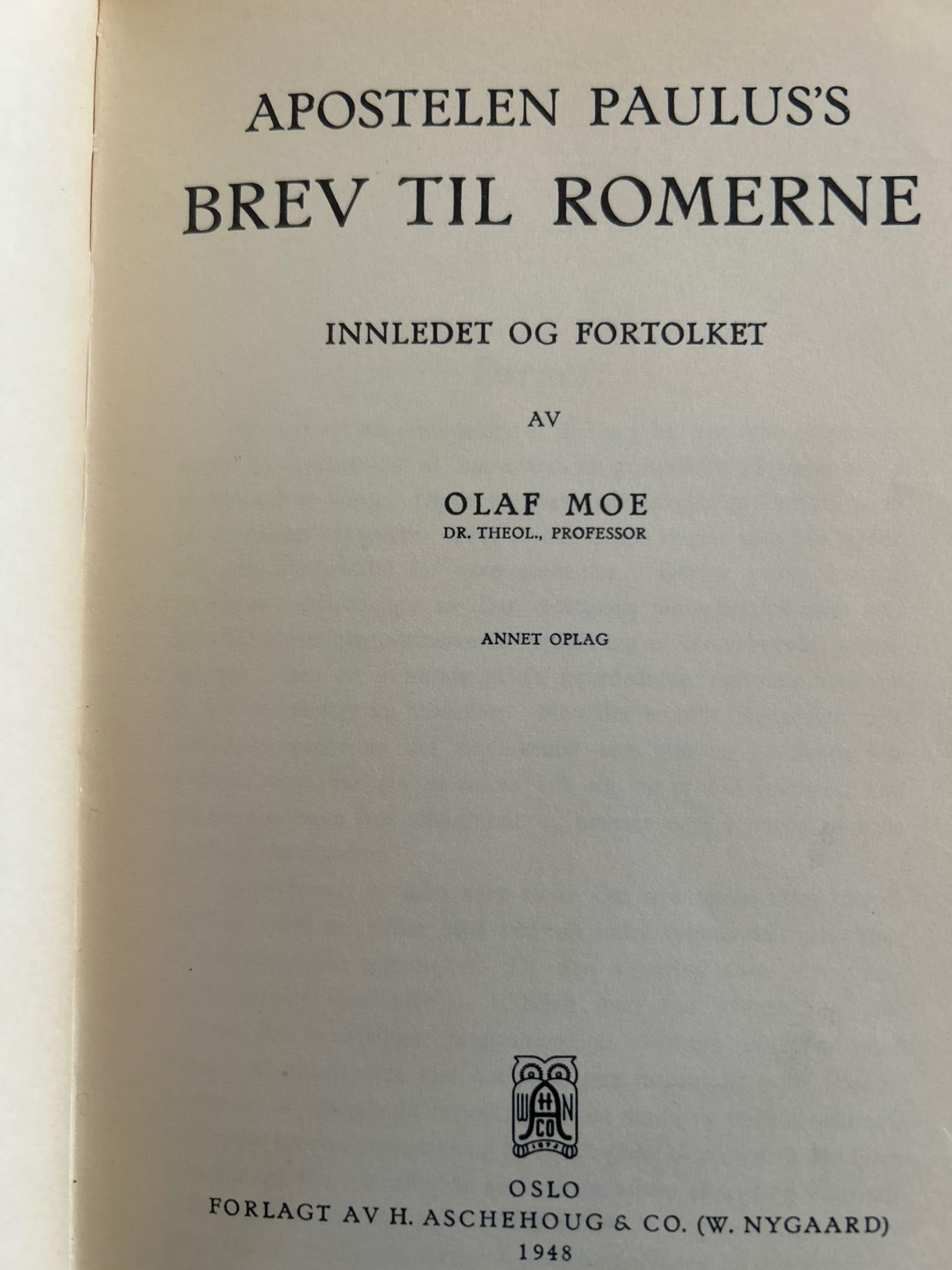 Apostlen Paulus's brev til romerne